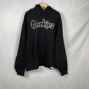Cookies Clothing Original Mint Outline Pullover Hoodie Black/White